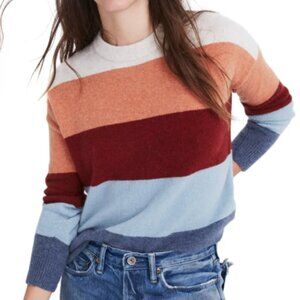 Madewell Crofton Stripe Pullover Sweater